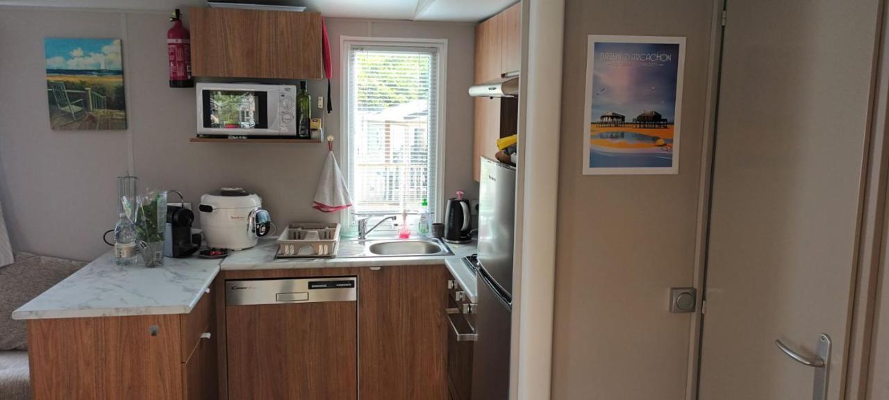 Mobilhome Tout Confort Les Viviers Lège-Cap-Ferret エクステリア 写真